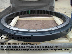 Hydraulic Rotary Bearing for Excavator Crawler Track Undercarriage Parts